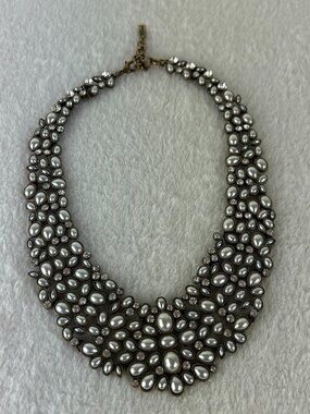 'Kew' Crystal and Pearls Collar Necklace BAUBLEBAR beautiful Gift